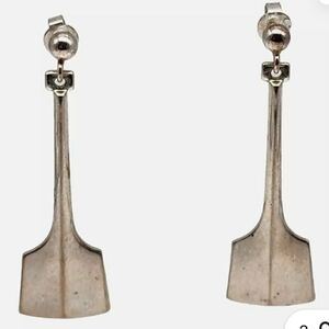 VINTAGE David Andersen Sterling Silver "Oars" Earrings